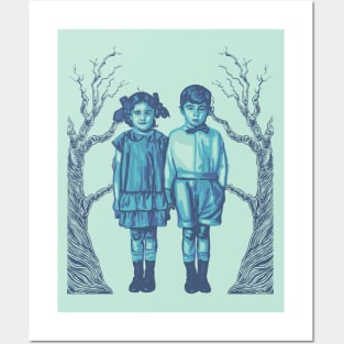 Creepy Kids Posters and Art